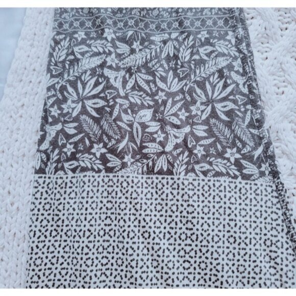 Vintage L.O.G.G Brown/Sandy Paisley Boho Maxi Dress - Picture 2 of 15